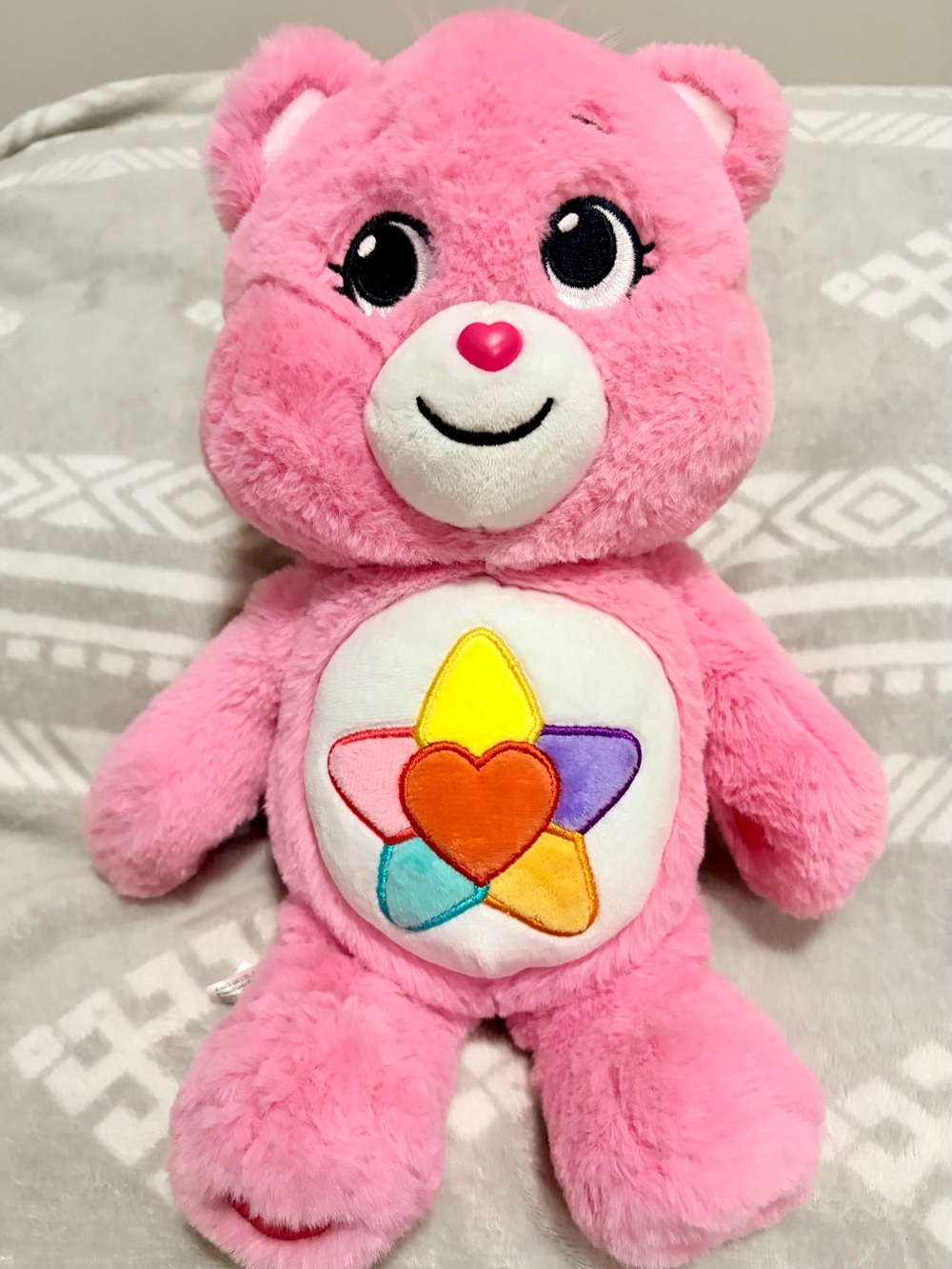2022 Care Bears "True Heart Bear" 14” Plush Toy by Basic Fun
